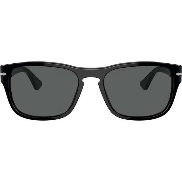 PO3341S - Black/Dark Grey Glass Lenses 55 Eye Size