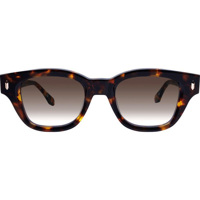 Valley Eyewear Ritual - Sienna Tort with Gold Metal/Brown Gradient Lenses