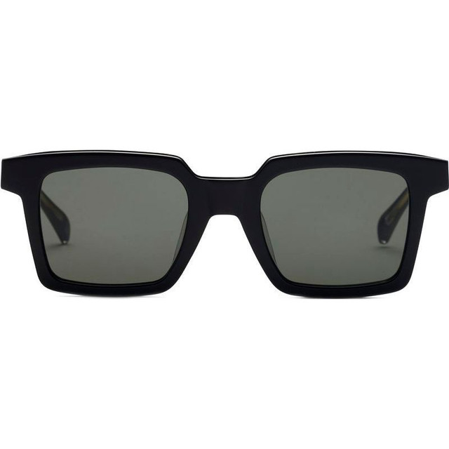 AM Eyewear Tommy Large - Black/Smoke Lenses