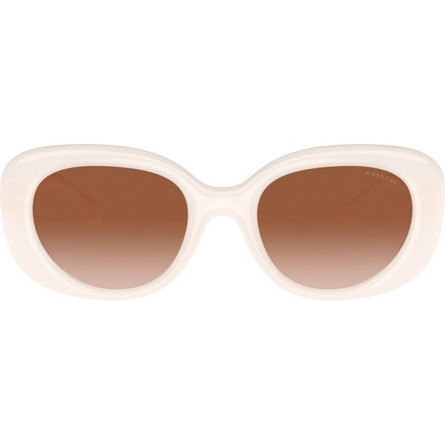 Coach HC8391U - Milky Cloud/Brown Gradient Lenses