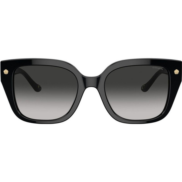 Coach HC8392U - Black/Grey Gradient Lenses