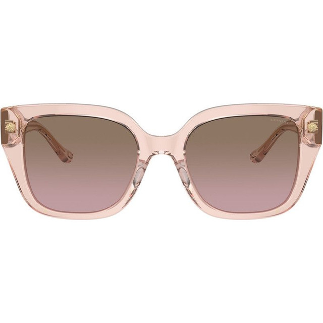 HC8392U - Transparent Dusty Rose/Brown Pink Gradient Lenses