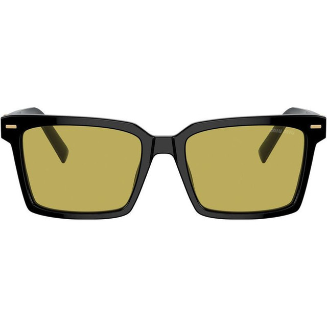 Miu Miu MU13ZS - Black/Olive Green Lenses