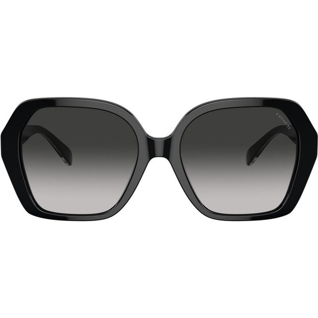 Coach HC8404U - Black/Grey Gradient Lenses