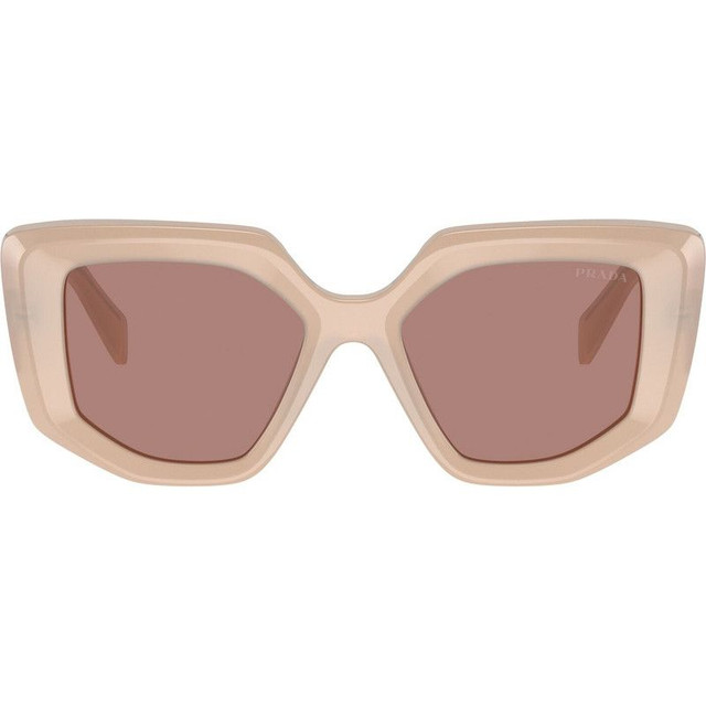 Prada PR14ZS - Opal Natural/Light Brown Lenses