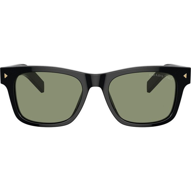 PRA17S - Black/Green Polarised Glass Lenses 54 Eye Size