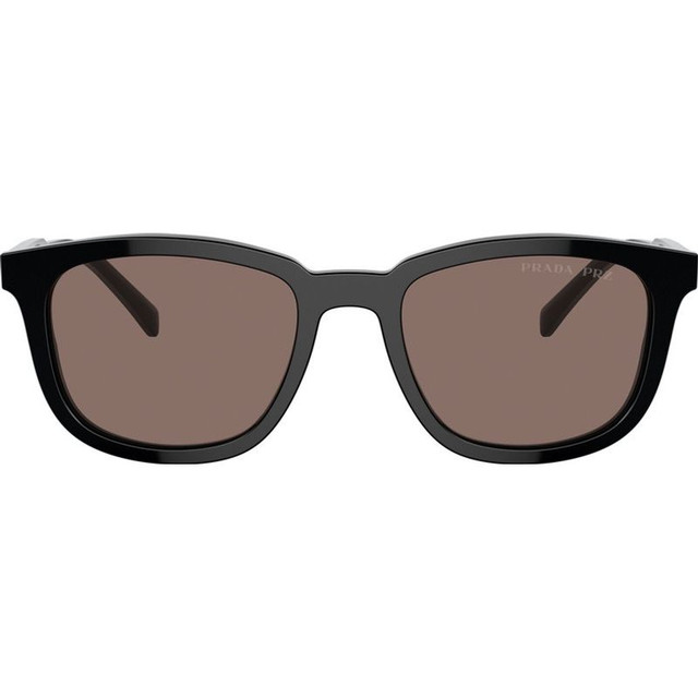 Prada PRA21S - Black/Brown Polarised Lenses