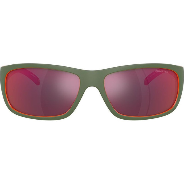 Arnette Uka-Uka AN4290 - Top Matte Military and Orange/Orange Yellow Mirror Lenses