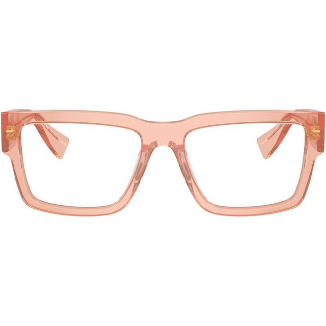 Miu Miu Glasses 02XV - Transparent Noisette/Clear Lenses 52 Eye Size