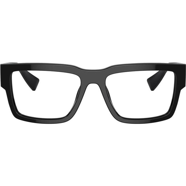 Miu Miu Glasses 02XV - Black/Clear Lenses 52 Eye Size