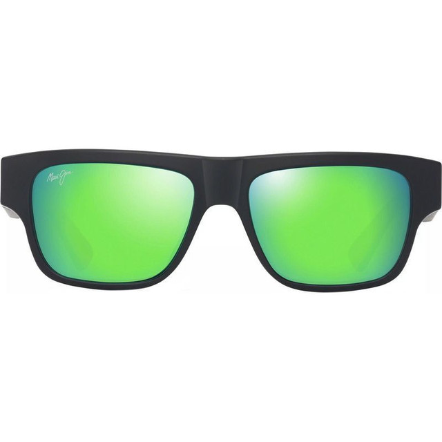 Maui Jim Kokua - Matte Black Gradient/Maui Green Polarised Lenses