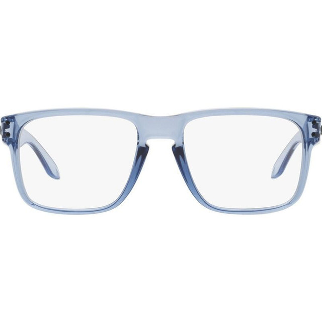 Oakley Glasses Holbrook OX8156 - Transparent Blue/Clear Lenses 54 Eye Size