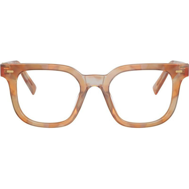 Miu Miu Glasses 06XV - Cream Havana/Clear Lenses 49 Eye Size