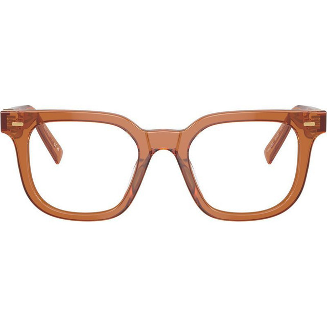 06XV - Transparent Caramel/Clear Lenses 49 Eye Size