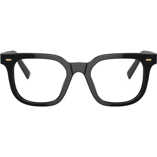 Miu Miu Glasses 06XV - Black/Clear Lenses 49 Eye Size