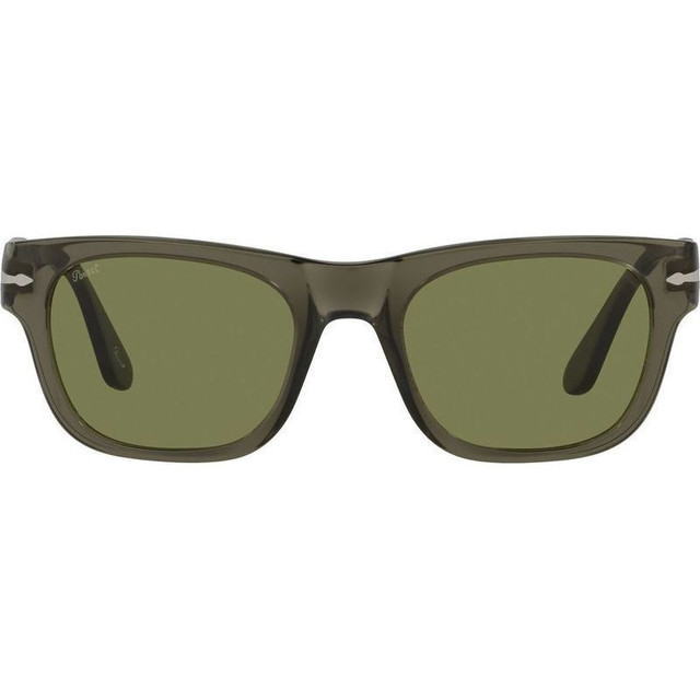 PO3269S - Opal Smoke/Light Green Glass Lenses 54 Eye Size