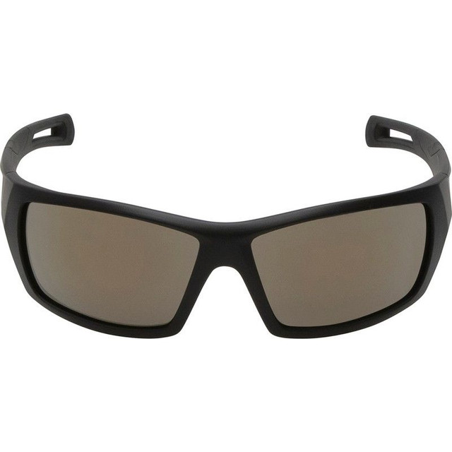 Chisel Safety RS6002 - Matte Black/Gold Mirror Lenses