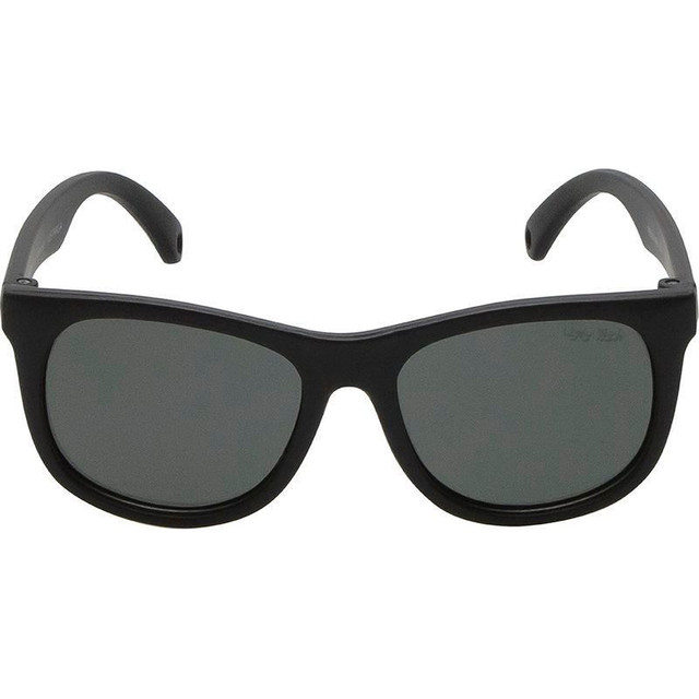 Ugly Fish Kids PB004 ANKLE BITERS - Matte Black/Smoke Polarised Lenses