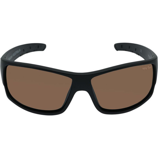 Ugly Fish P1127 - Matte Black/Brown Polarised Lenses