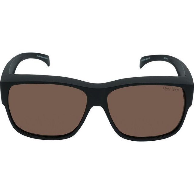 P208 - Matte Black/Brown Polarised Lenses