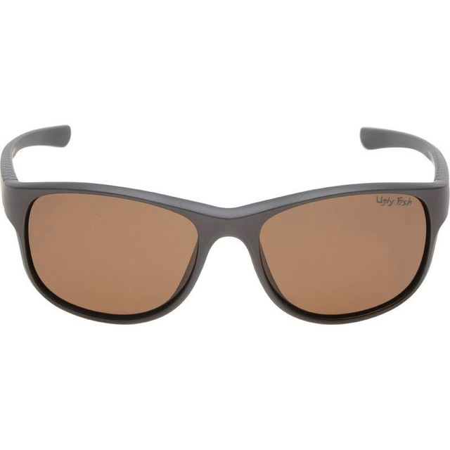 Ugly Fish P6177 - Matte Black/Brown Polarised Lenses