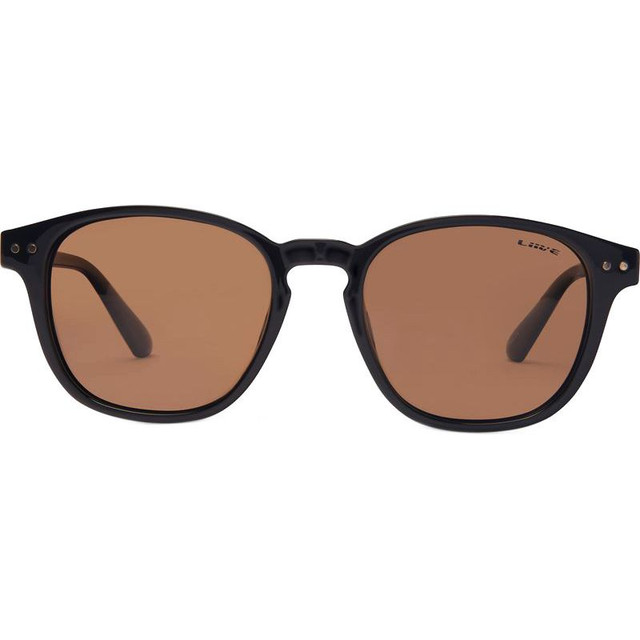 Liive Phoenix - Black/Brown Polarised Lenses