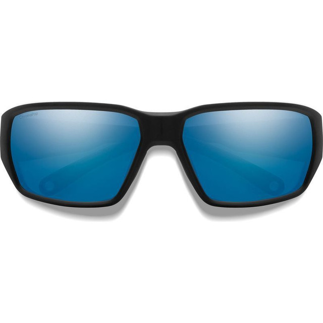 Hookset - Matte Black/Chromapop Blue Mirror Glass Polarised Lenses