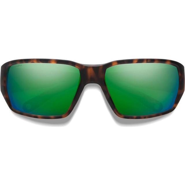 Hookset - Matte Tortoise/Chromapop Green Mirror Glass Polarised Lenses