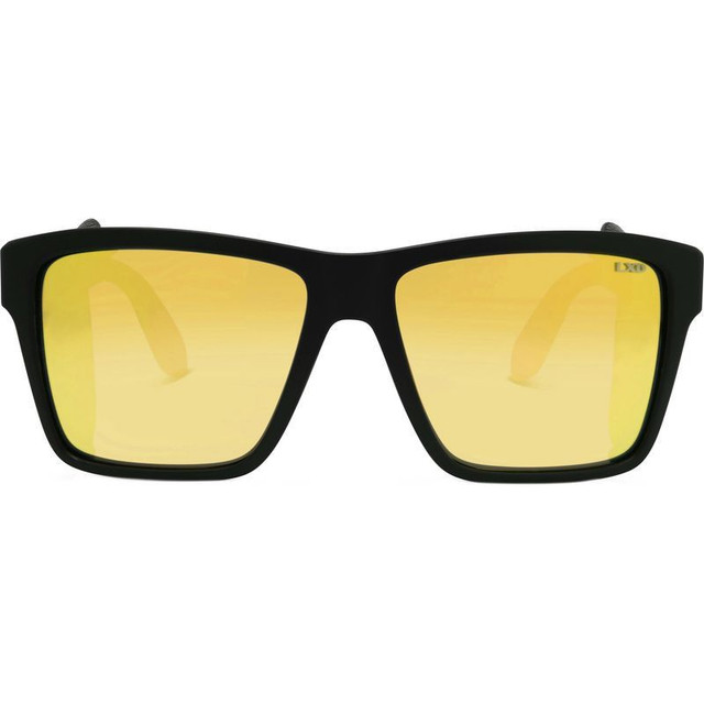 XG Brooksy - Matte Xtal Black/Orange Mirror Glass Polarised Lenses