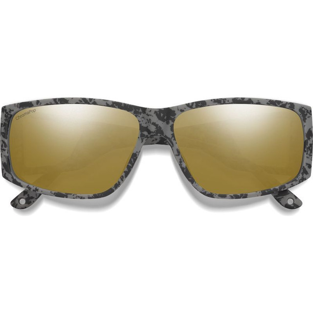 Smith Monroe Peak - Matte Grey Marble/Chromapop Bronze Mirror Polarised Lenses