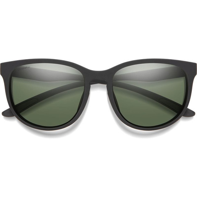 Smith Lake Shasta - Matte Black/Chromapop Grey Green Polarised Lenses