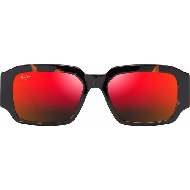 Kupale - Shiny Dark Havana/Hawaii Lava Polarised Lenses