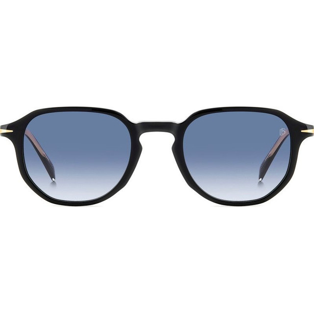 DB 1140/S - Black/Dark Blue Gradient Lenses