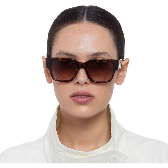 Peggy - Signature Tort and Maple Tort/Brown Gradient Lenses