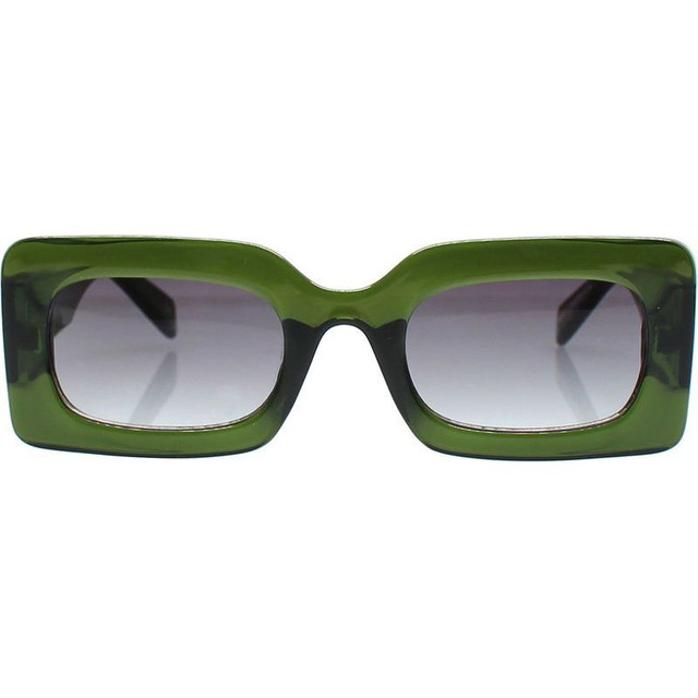 Reality Eyewear Beat Generation - Moss Green/Grey Gradient Lenses