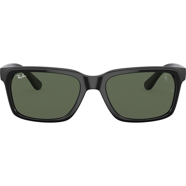 Ray-Ban RB4393M - Black/Green Lenses