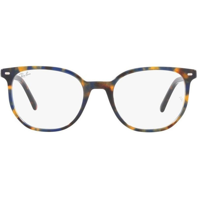 Elliot RX5397 - Yellow and Blue Havana/Clear Lenses 50 Eye Size