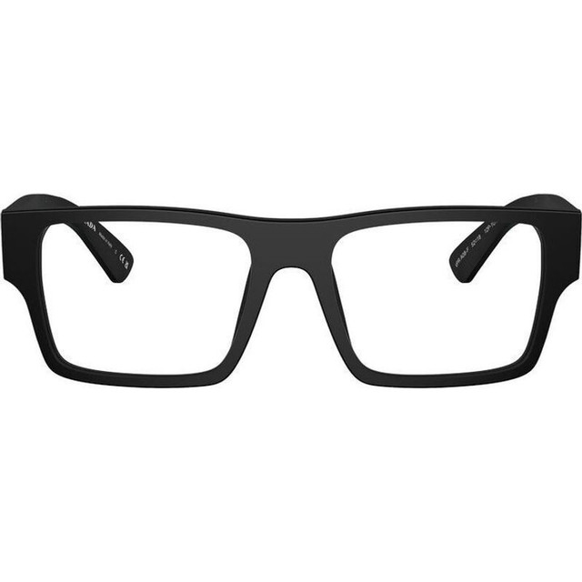 Prada Glasses PRA08V - Matte Black/Clear Lenses 54 Eye Size