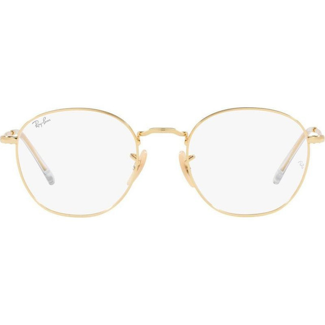 Ray-Ban Glasses Rob RX6472 - Gold/Clear Lenses 50 Eye Size