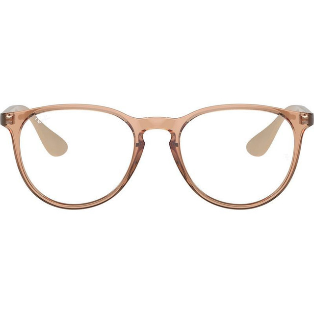 Ray-Ban Glasses Erika RX7046 - Transparent Brown/Clear Lenses
