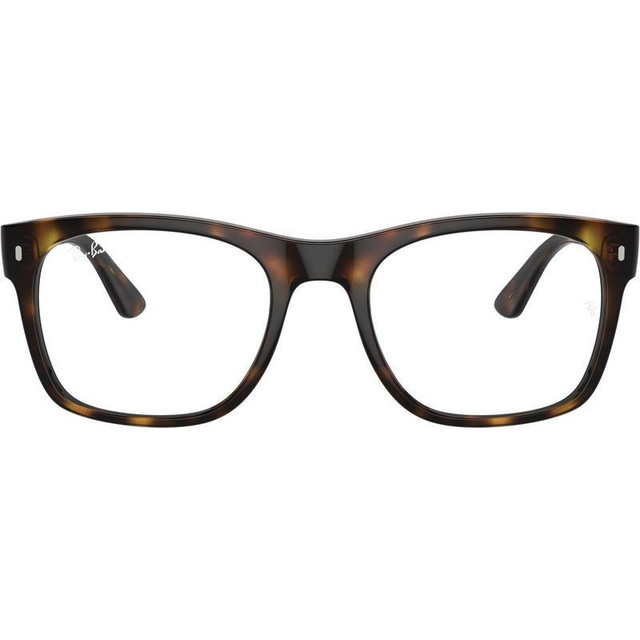 Ray-Ban Glasses RX7228 - Havana/Clear Lenses 53 Eye Size