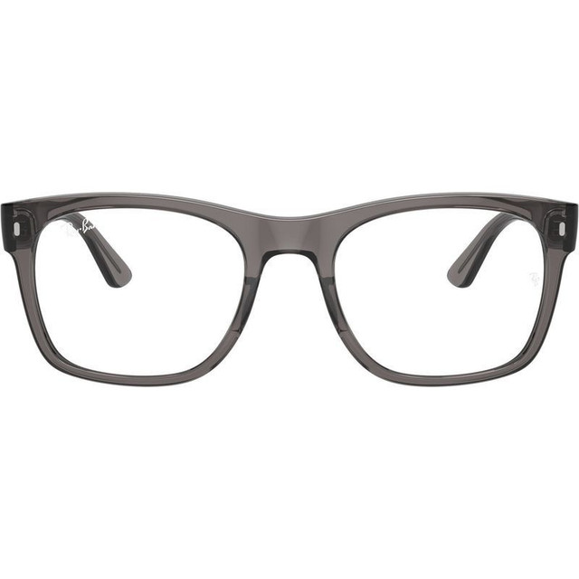 Ray-Ban Glasses RX7228 - Opal Dark Grey/Clear Lenses 53 Eye Size