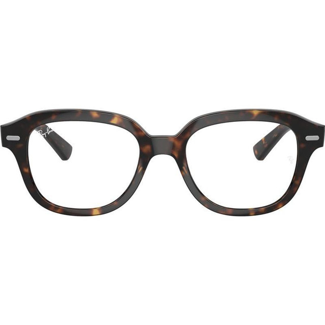 Ray-Ban Glasses Erik RX7215 - Havana/Clear Lenses 51 Eye Size