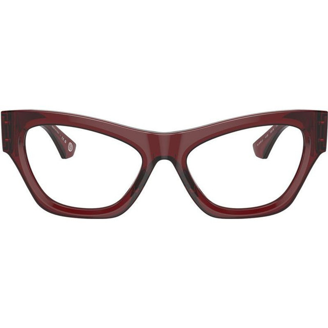 Burberry Glasses BE2405U - Bordeaux/Clear Lenses 51 Eye Size