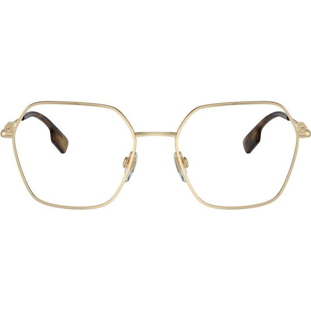 Burberry Glasses BE1381 - Light Gold/Clear Lenses 54 Eye Size
