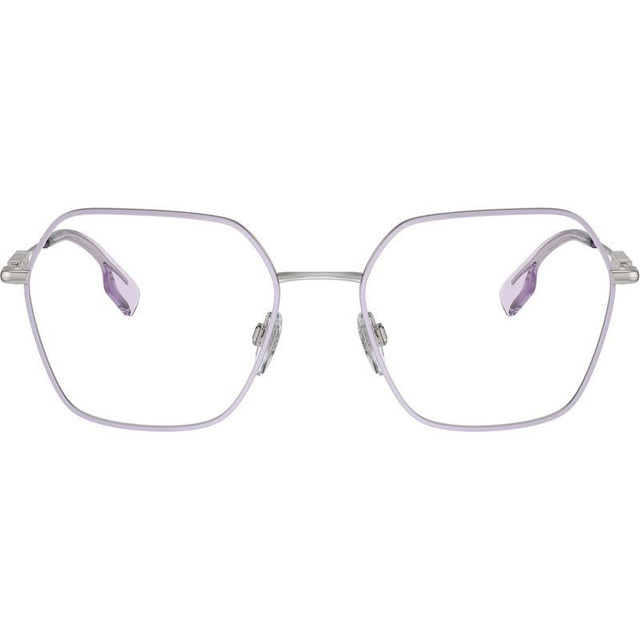 Burberry Glasses BE1381 - Lilac/Clear Lenses 54 Eye Size