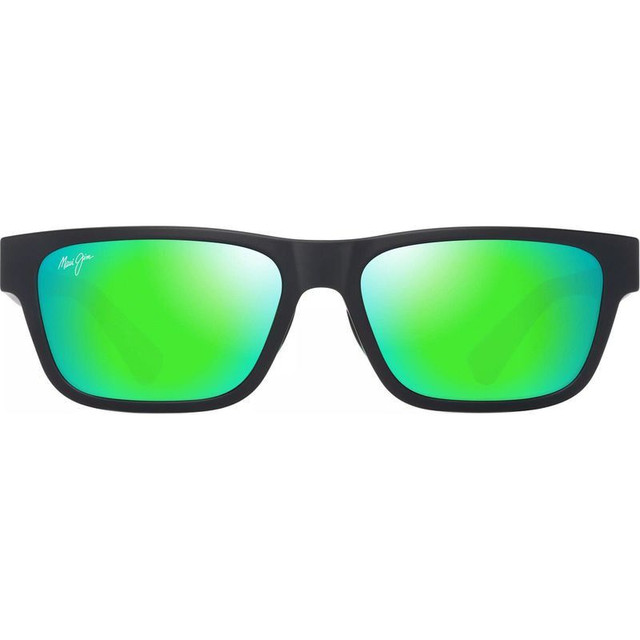 Maui Jim Keola - Matte Black/Maui Green Polarised Lenses