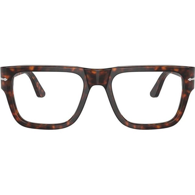 Persol Glasses PO3348V - Havana/Clear Lenses 53 Eye Size