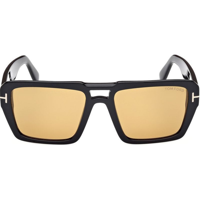 Tom Ford Redford FT1153 - Shiny Black/Brown Lenses