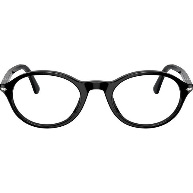 Persol Glasses PO3351V - Black/Clear Lenses 52 Eye Size